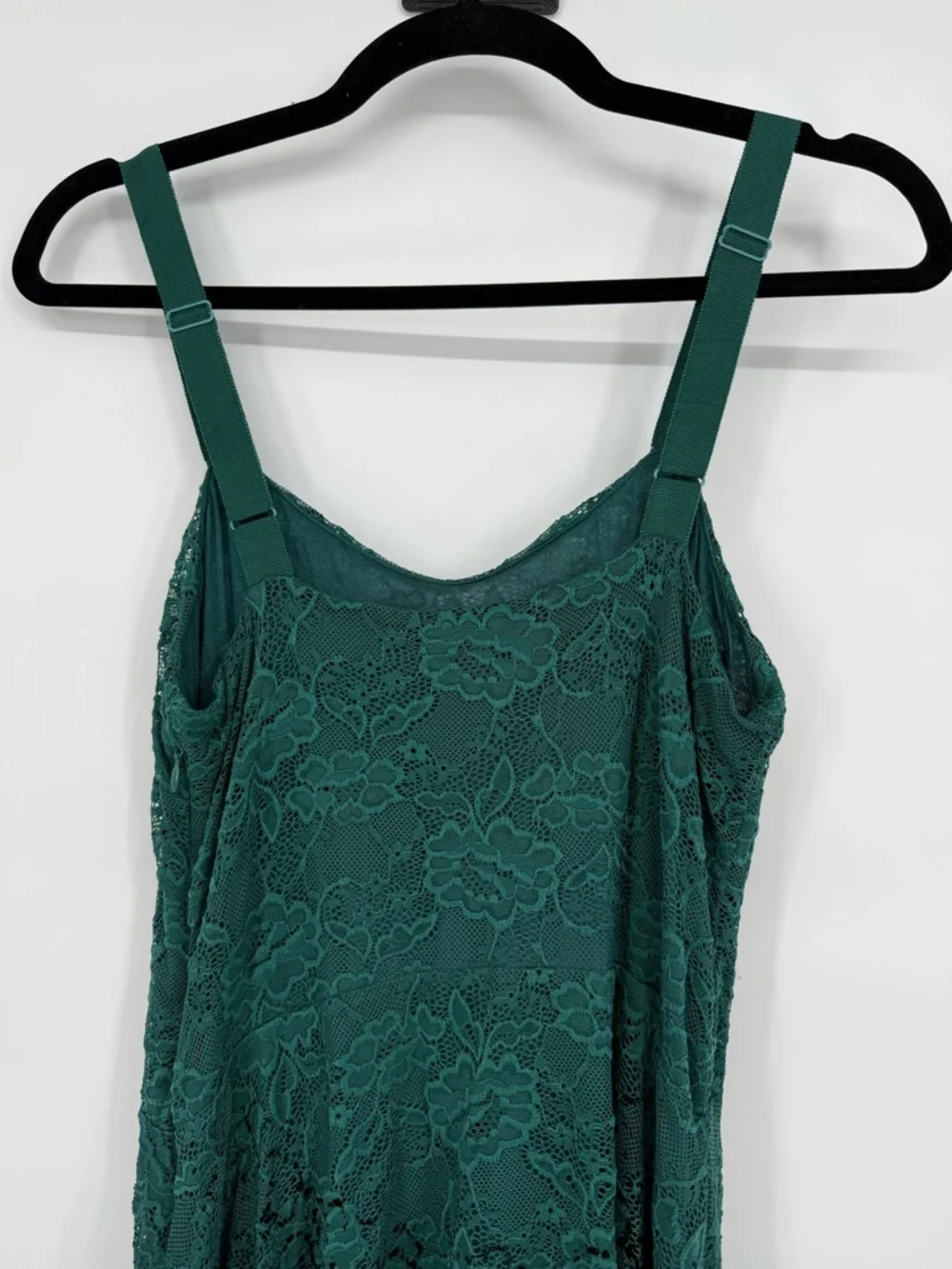 Free‎ People Lace Slip Dress Boho Fairy Grunge Babydoll Medium Forest Whimsical